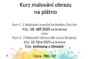 Kurz malování na plátno