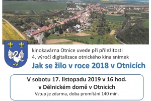 Jak se žilo v roce 2018 pozvánka