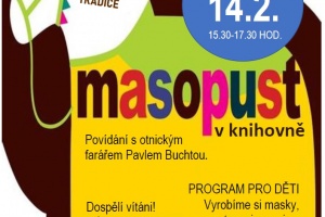 masopust v knihovně