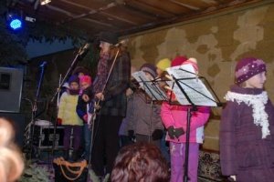 Zpívání u vánočního stromu 2012