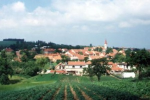 Panorama obce Otnice