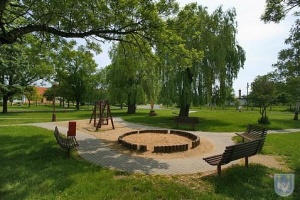 Park, pískoviště